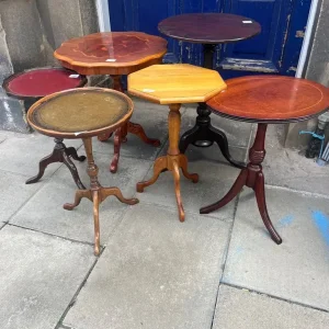 Wine and Side Tables in Various Styles
