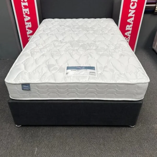 Small Double Divan Bed with Mattress and Drawers