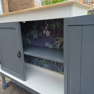 Restored kitchen sideboard and trolley - Image 3
