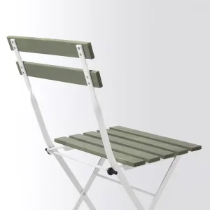 3 x IKEA TÄRNÖ Chair, outdoor, foldable white/green - Image 3