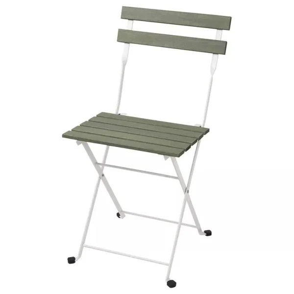 3 x IKEA TÄRNÖ Chair, outdoor, foldable white/green