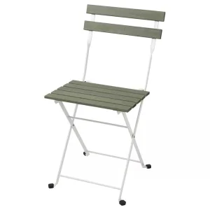 3 x IKEA TÄRNÖ Chair, outdoor, foldable white/green