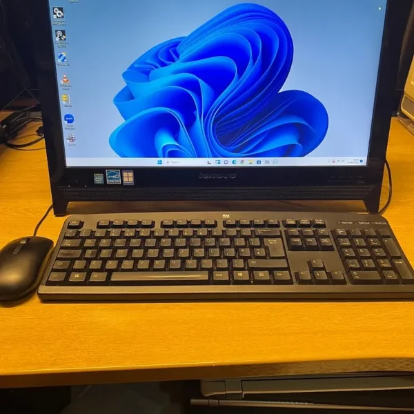 Lenovo All-in-One PC with Windows 11 and Office