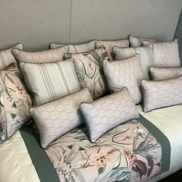 Fourteen Reversible Cushions