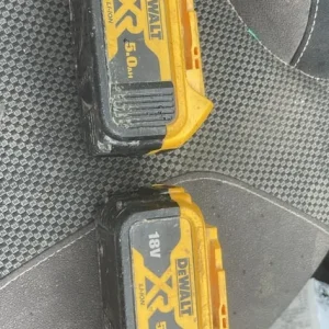 DeWalt 18v 5amp lithium batteries