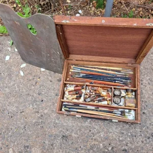 Vintage Artist Paint Box