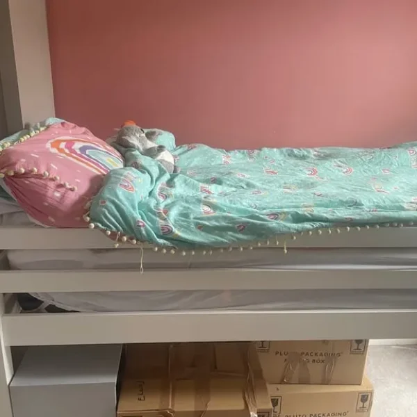 White cabin bed from Noa & Nani