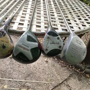 Wilson Caddy with Stand and 13 Clubs - Image 5