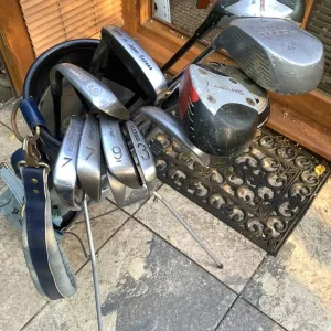 Wilson Caddy with Stand and 13 Clubs
