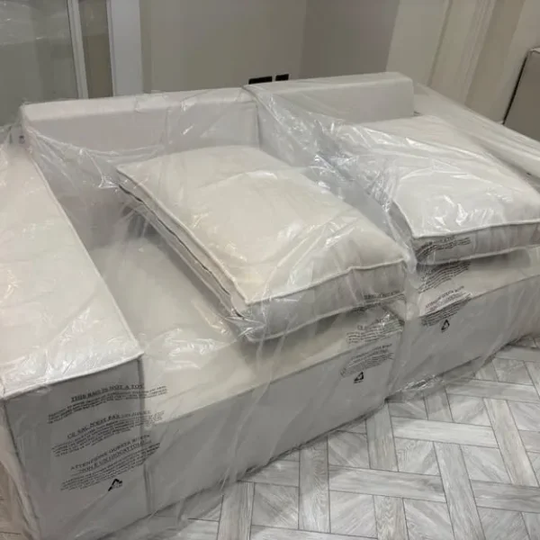 Dusk Brooklyn 2 Seater Sofa Ivory