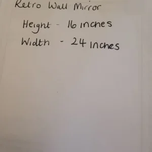 Retro decorative wall mirror - Image 7