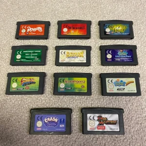 Gameboy advance games bundle