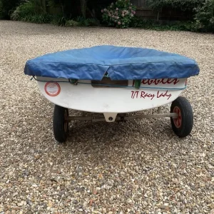 rowing dinghy and launch trolley - Image 5