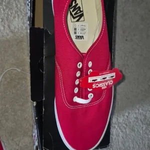 Size 12 RED VANS - Image 2