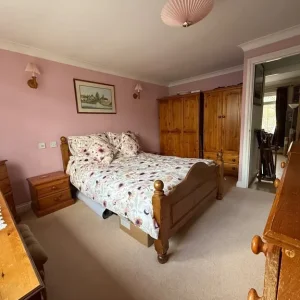 Complete Vintage Pine Bedroom Suite comprising 11 items