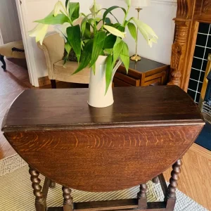 Barley Twist dining table - Image 2