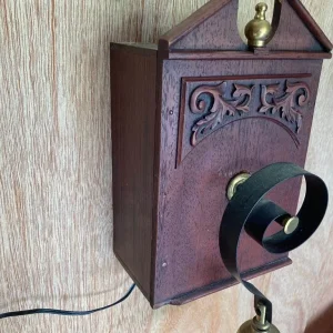 Wired Wall Mounted Victorian Style Butlers Bell - Image 3
