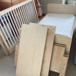 Mothercare Baby K Maple Cotbed - Image 3