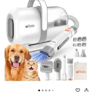 Afloia Dog Grooming Kit with Vacuum