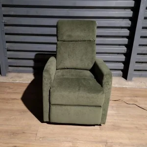 Unused Green Electric Fabric Rise & Recline Chair - Image 5
