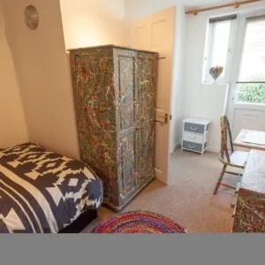 Double room with ensuite and garden view