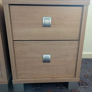 Wooden Matching Drawers and Bedside Table - Image 3