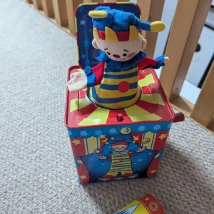 Schyllings vintage kaleidoscope, jack in a box and spinning top - Image 2