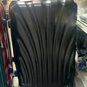 Black big suitcase