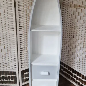 UPCYCLED BOAT SHAPED STORAGE UNIT - Image 3