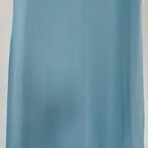 Blue metal eyelet curtains - Image 3
