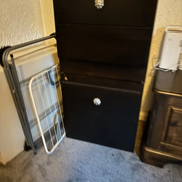 Wooden bedside tables