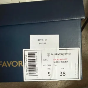 Fairfax & Favor Regina Tan Suede size 5 sporting fit boots - Image 7