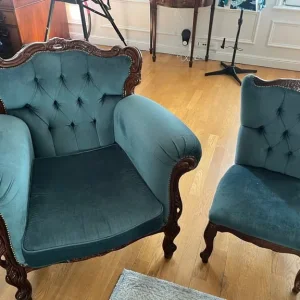 French Style Sofa Suite - Image 4
