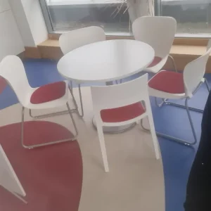 White cafe furniture top spec