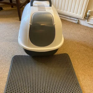 Cat litter tray: covered