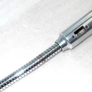Flexible Chrome Gooseneck Microphone Body - Image 2