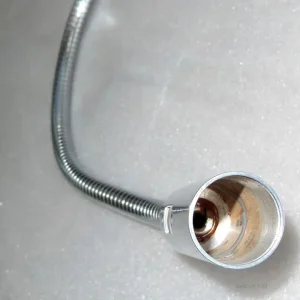 Flexible Chrome Gooseneck Microphone Body - Image 5