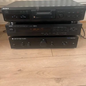 Cambridge Audio A1 MKII with Sony Mini Disc Player and Yamaha Tuner