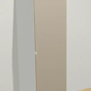 IKEA Pax White Single Door Wardrobe with Grey Beige Door - Image 4