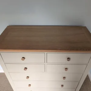 Cotswold Company Chester Dove Grey 5-drawer chest - Image 4