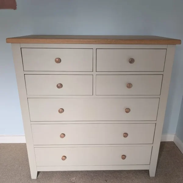 Cotswold Company Chester Dove Grey 5-drawer chest