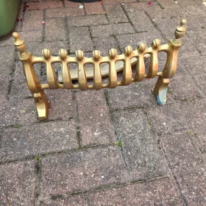 Brass fire grate 1998