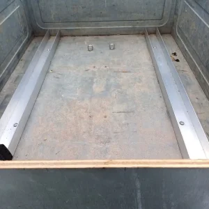 Erde 122 tipping trailer with recent tyres - Image 6