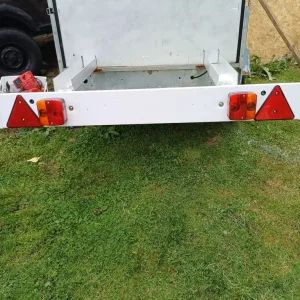 Erde 122 tipping trailer with recent tyres - Image 8