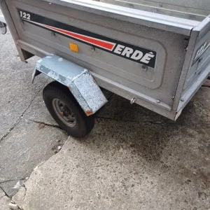 Erde 122 tipping trailer with recent tyres