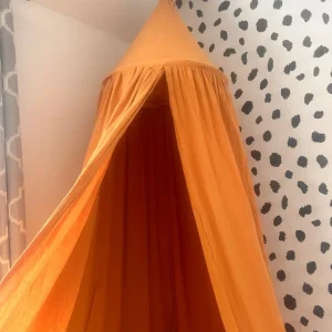 Rustic orange bed canopy - Image 2