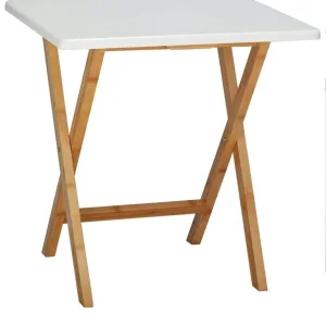 White folding table - Image 3