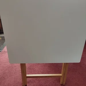 White folding table - Image 5