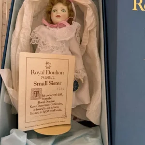 Royal Doulton “Small Sister” Limited Edition Collector’s Doll with COA - Image 7