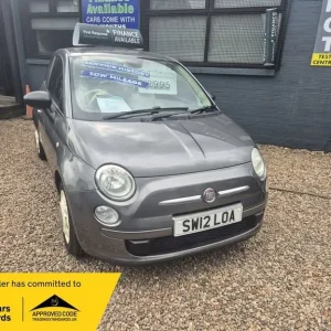 2012 Fiat 500 1.2 Pop 3dr Hatchback Petrol Manual